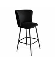 Стул барный Sheffilton SHT-ST36/S131 артикул СТ-557 ночное затмение/черный муар