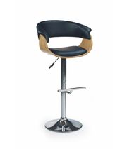 Стул барный HALMAR H45 дуб/черный