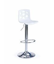 Стул барный HALMAR H48 белый/хром