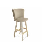 Стул барный Sheffilton SHT-ST36/S65 артикул СТ-539 ванильный лак/прозрачный лак