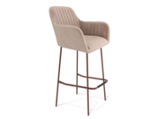 Стул барный Sheffilton SHT-ST38-1/S29 латте/м..