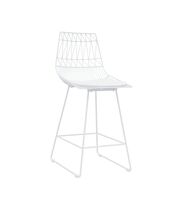 Стул барный Sheffilton SHT-S125-CN1 артикул СК-2 белый/белый