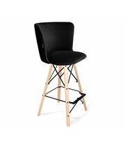 Стул барный Sheffilton SHT-ST36/S80 ночное затмение/прозрачный лак/черный