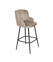 Стул барный Sheffilton SHT-ST39/S131 латте/черный муар