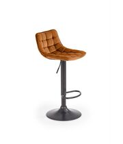 Стул барный HALMAR H95 корица/черный