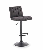 Стул барный HALMAR H89 темно-серый/черный