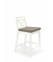Стул барный HALMAR BORYS LOW белый/ INARI 23