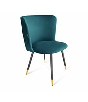 Стул Sheffilton SHT-ST36/S95-1 артикул СТ-484 альпийский бирюзовый/черный муар/золото