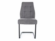 Стул SIGNAL APRIL Vardo 11 серый/черный..