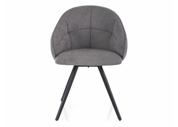 Стул SIGNAL CAPRI Vardo 11 серый/черный