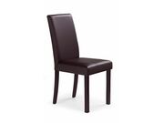 Стул HALMAR NIKKO венге/темно-коричневый..