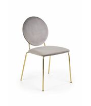 Стул HALMAR K363 серый/золотой