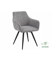 Стул SIGNAL BALLO Brego 07 светло-серый/черный, поворотный