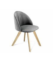 Стул Sheffilton SHT-ST35-1/S39 угольно-серый/прозрачный лак