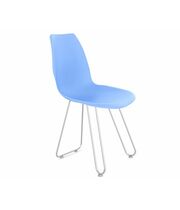 Стул Sheffilton SHT-ST29/S106 голубой pan278/хром лак