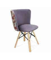 Стул Sheffilton SHT-ST36-4/S70 сумеречная орхидея/прозрачный лак/черный