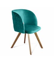 Стул Sheffilton SHT-ST33-1/S39 альпийский бирюзовый/светлый орех