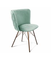 Стул Sheffilton SHT-ST36-3/S37 нежная мята/медный металлик