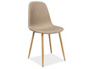 Стул SIGNAL FOX tap. 66 бежевый/дуб..