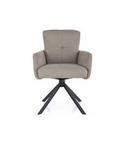 Стул SIGNAL BASIL Vardo 34 бежевый/черный