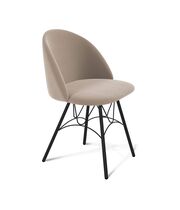 Стул Sheffilton SHT-ST35/S100 латте/черный муар