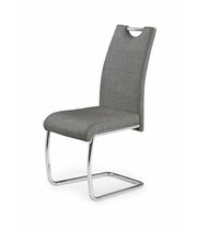 Стул HALMAR K349 серый/хром