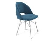 Стул Sheffilton SHT-ST34/S64 тихий океан/хром..