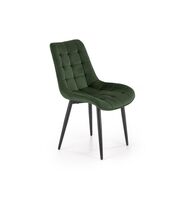 Стул HALMAR GANSO зеленый/черный
