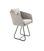 Стул Sheffilton SHT-ST43-2/S38 морозное утро/черный муар