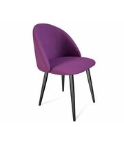 Стул Sheffilton SHT-ST35/S95 артикул СТ-379 ягодное варенье/черный муар