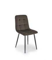 Стул HALMAR K526 коричневый/черный