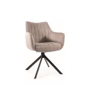 Стул SIGNAL AZALIA Brego 31 бежевый/черный