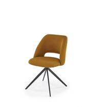 Стул HALMAR K546 горчичный/черный