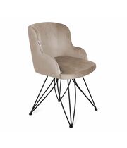 Стул Sheffilton SHT-ST39/S113 латте/черный муар