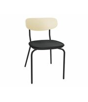 Стул Sheffilton SHT-S85М-2 артикул СТ-307 бежевый/черный/черный муар