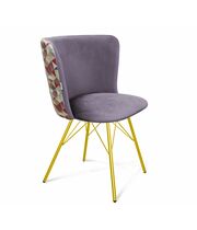 Стул Sheffilton SHT-ST36-4/S37 сумеречная орхидея/золото
