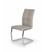 Стул HALMAR K228 светло-серый/хром