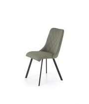 Стул HALMAR K561 оливковый/черный