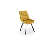 Стул HALMAR K520 горчичный/черный..