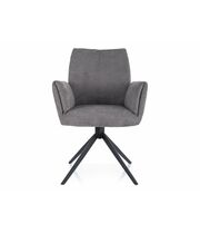 Стул SIGNAL COCO II Vardo 11 серый/черный