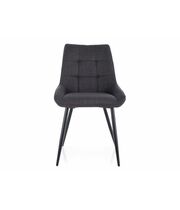 Стул SIGNAL KLIF Bjorn 16 темно-серый/черный