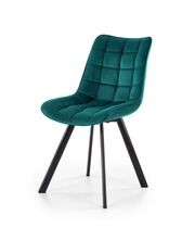 Стул HALMAR K332 бирюзовый/черный