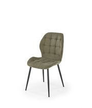 Стул HALMAR K548 оливковый/черный