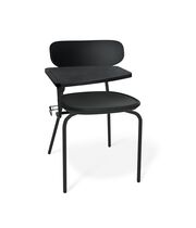 Стул Sheffilton SHT-S85М-RD-2 черный/черный муар (с пюпитром)