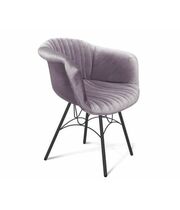 Стул Sheffilton SHT-ST31-C1/S100 артикул СТ-259 ледяная лаванда/черный муар