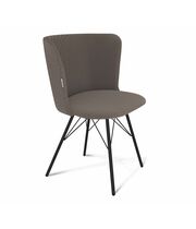 Стул Sheffilton SHT-ST36/S37 кофе мокко/черный муар