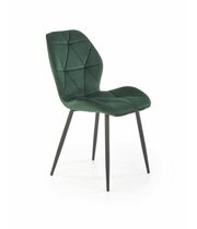 Стул HALMAR K453 темно-зеленый/черный