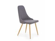 Стул HALMAR K285 темно-серый/натуральный..