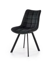 Стул HALMAR K332 черный/черный