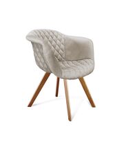 Стул Sheffilton SHT-ST31-C4/S39 лунный камень/светлый орех